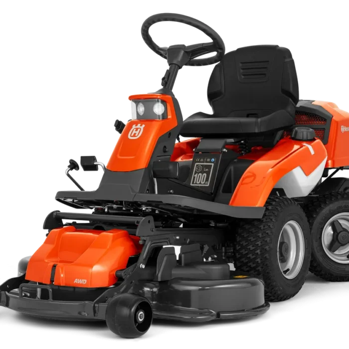 Tondeuse autoportée à coupe frontale HUSQVARNA R216T 4X4